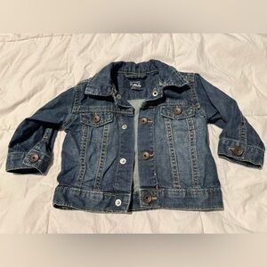 Children’s place 6-9m denim outdoor jacket